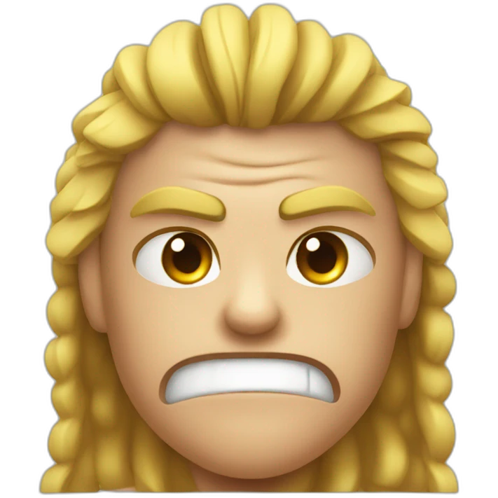 Tennisplayer angry emoji