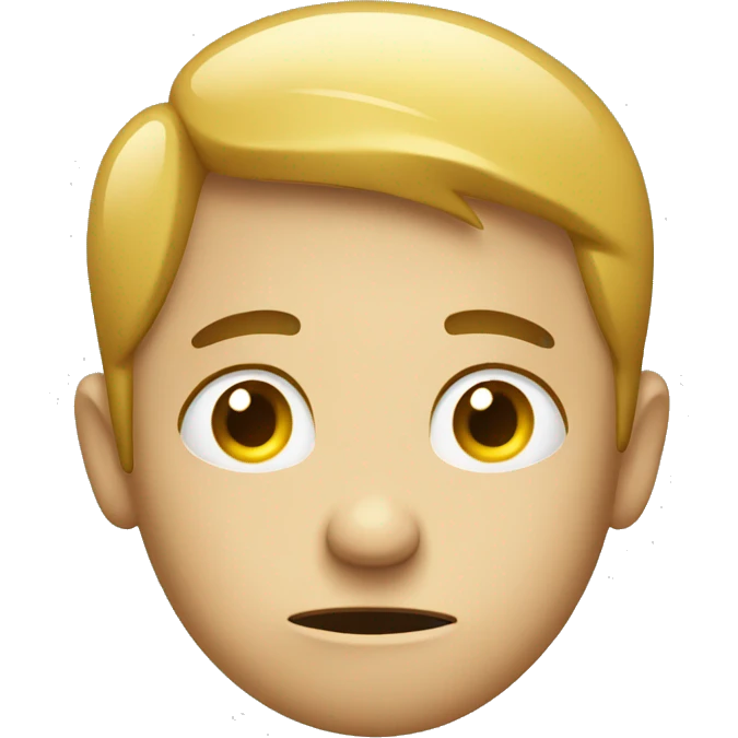 Thinking and confused face emoji