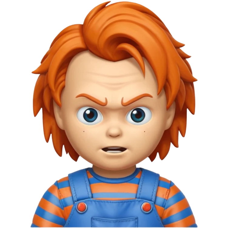 Un emojin de chuky emoji