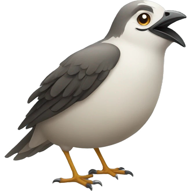 rading bird emoji