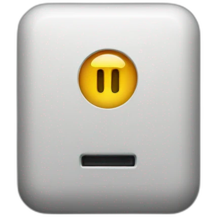 a switch with on and off emoji