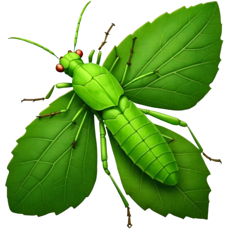 Leaf Insect colored emoji