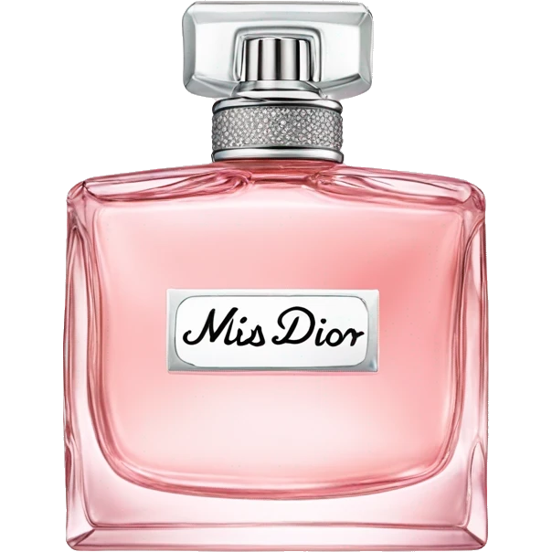 Miss Dior perfume bottle emoji