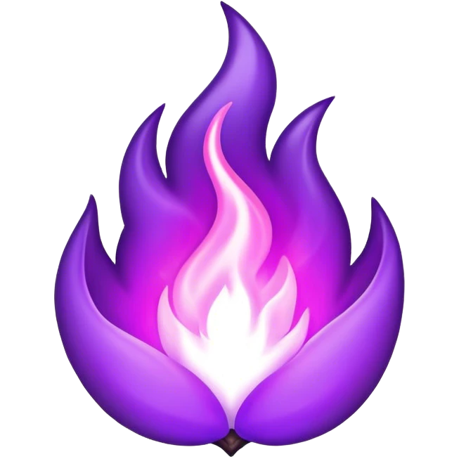 violet flame emoji