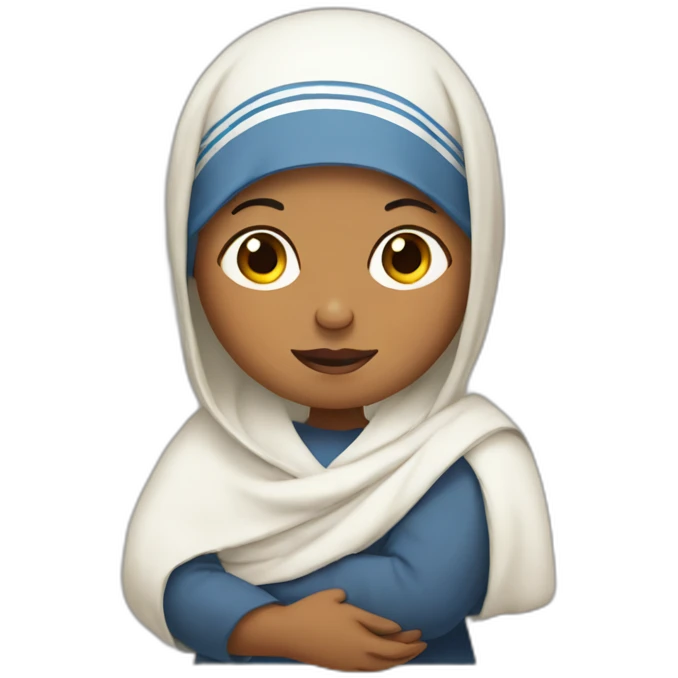 pregnant madre teresa emoji