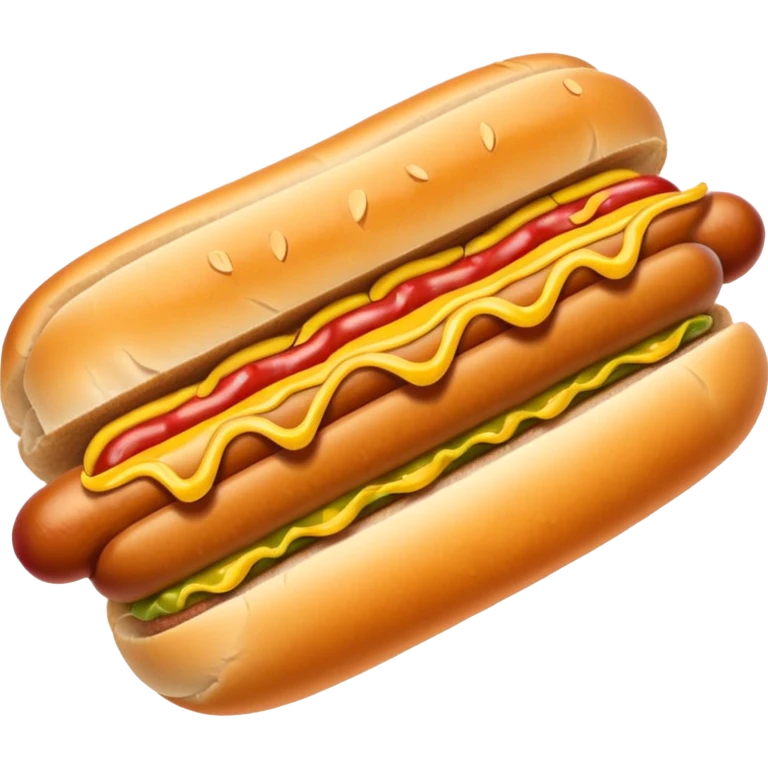 hot dog emoji