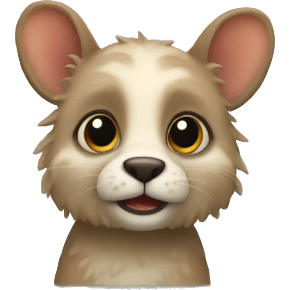 a little critter that does not look like a mammal, nor anything like a fish or a bird. An indescribable creature. emoji