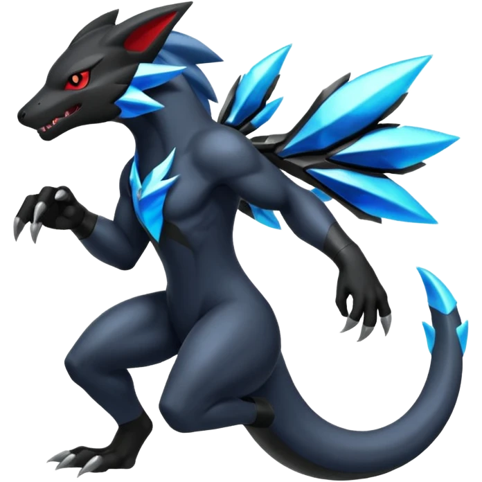  Shiny Zoroark-Salandit-Zekrom-fusion emoji