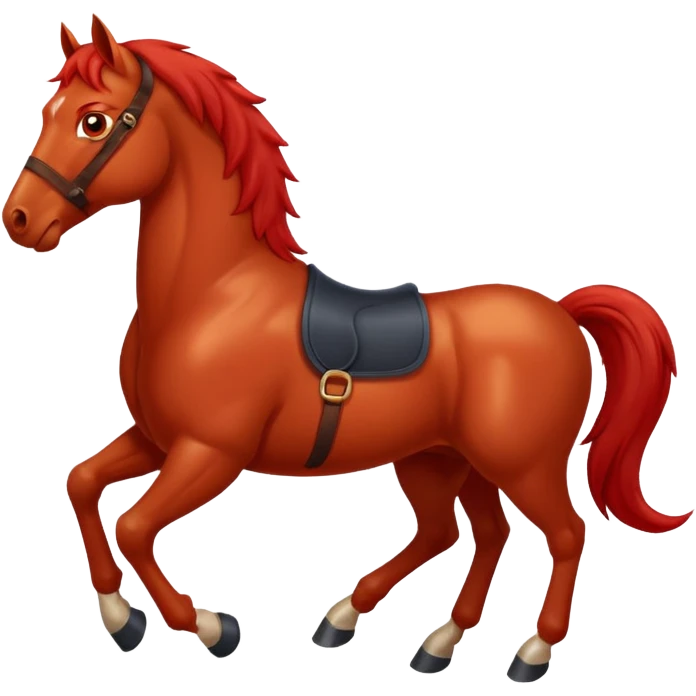 red horse emoji