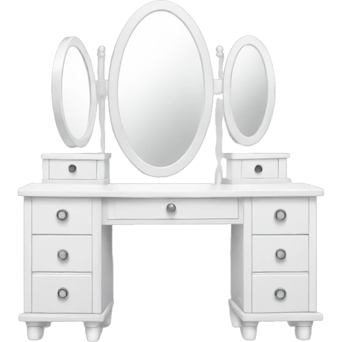 White Makeup vanity emoji