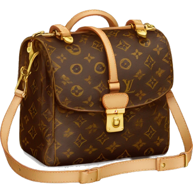 Bag Louis Vuitton  emoji