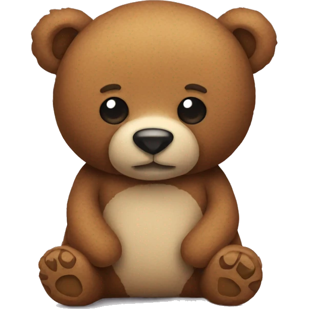 Stuffed bear emoji
