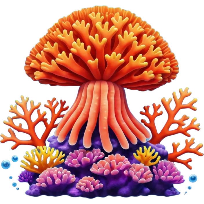 Coral emoji