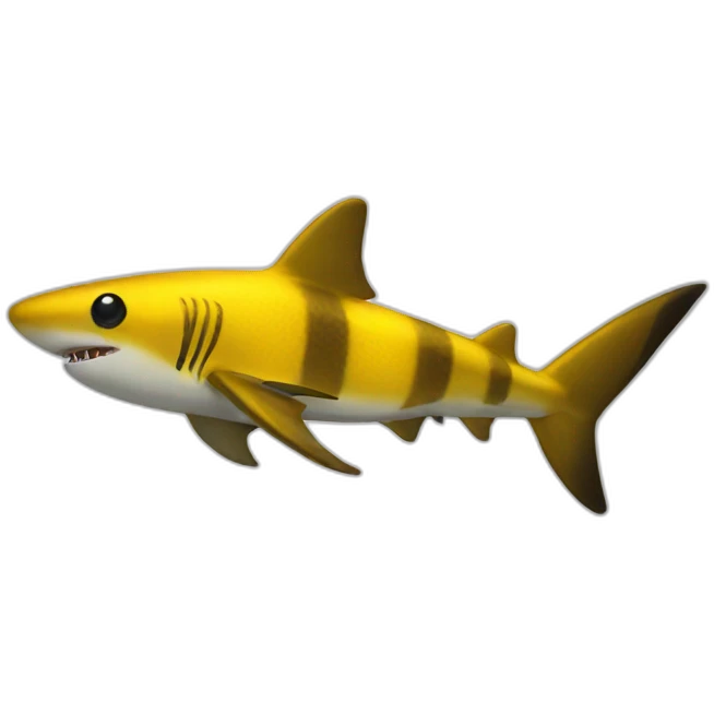 bee shark emoji