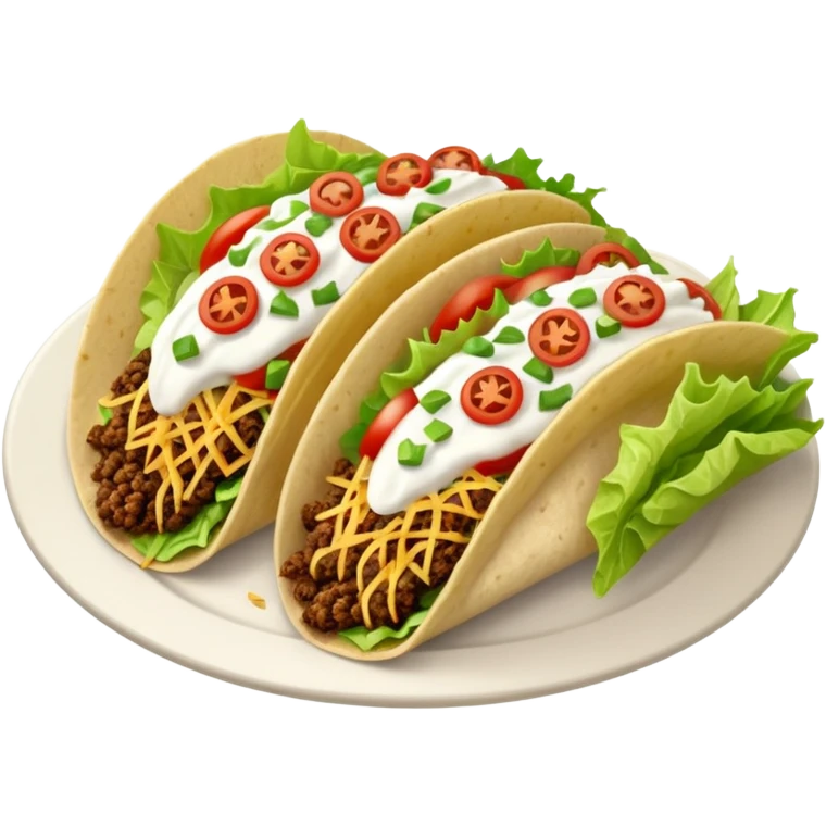 platter of tacos emoji