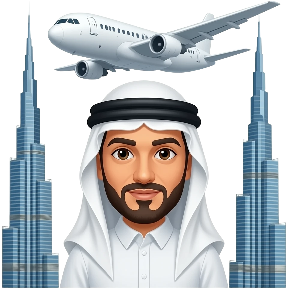 Arab flying a plane into 2 towers emoji