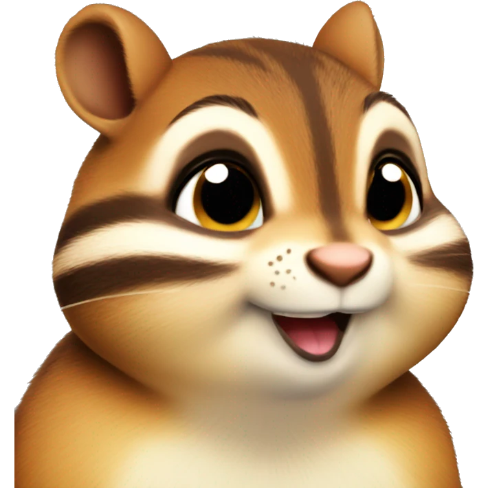 Fat chipmunk cheeks emoji