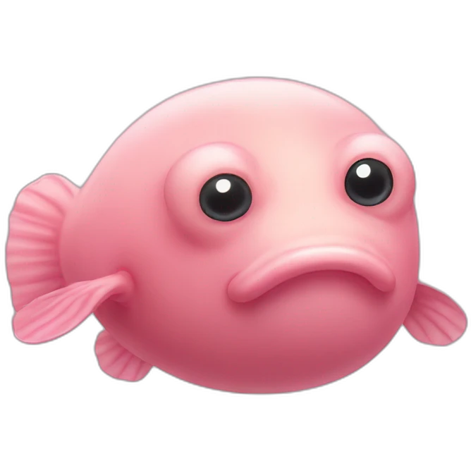 Blobfish emoji