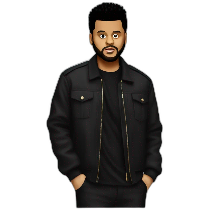 The weeknd emoji