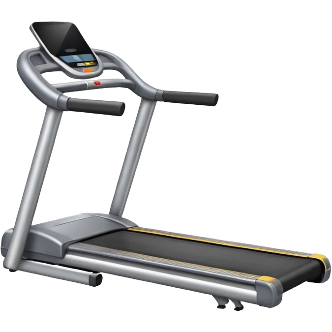 empty treadmill without anyone standing on it emoji