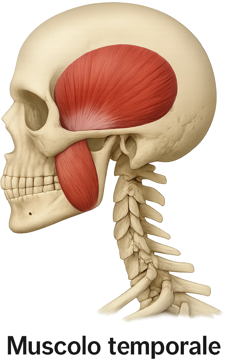muscolo temporale anatomia emoji