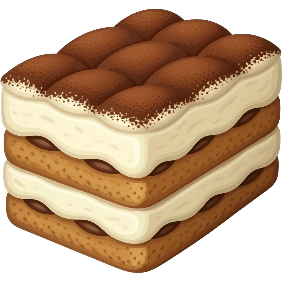 Tiramisu emoji