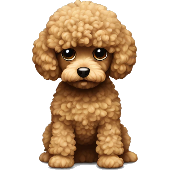 Toy poodle thief emoji