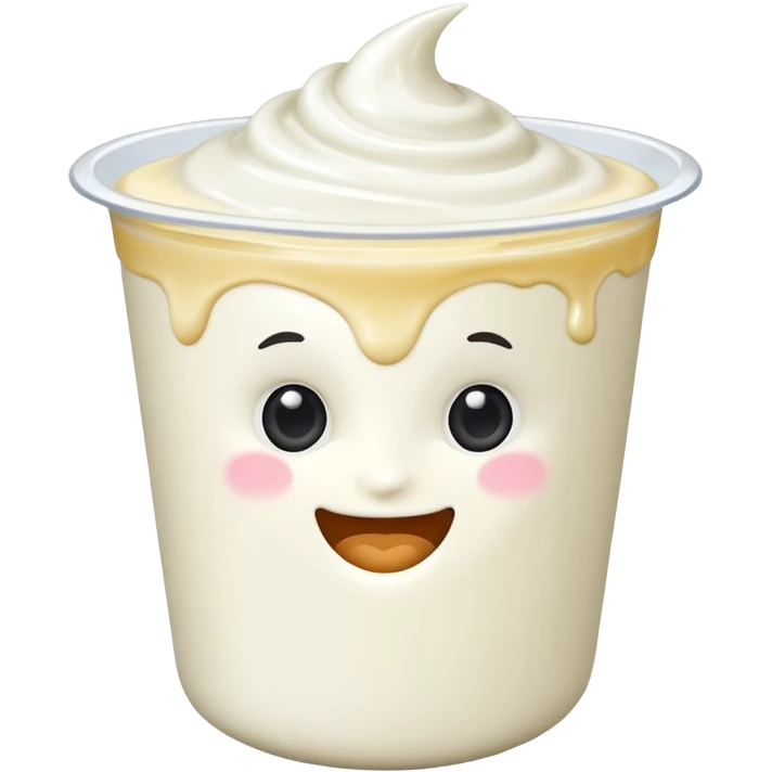 yogurt in a cup emoji