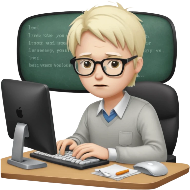 a sick software engineer who s forced to work emoji