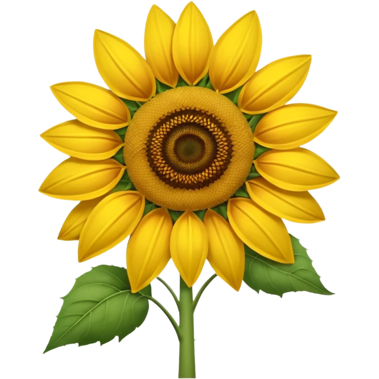 hoa hướng dương emoji