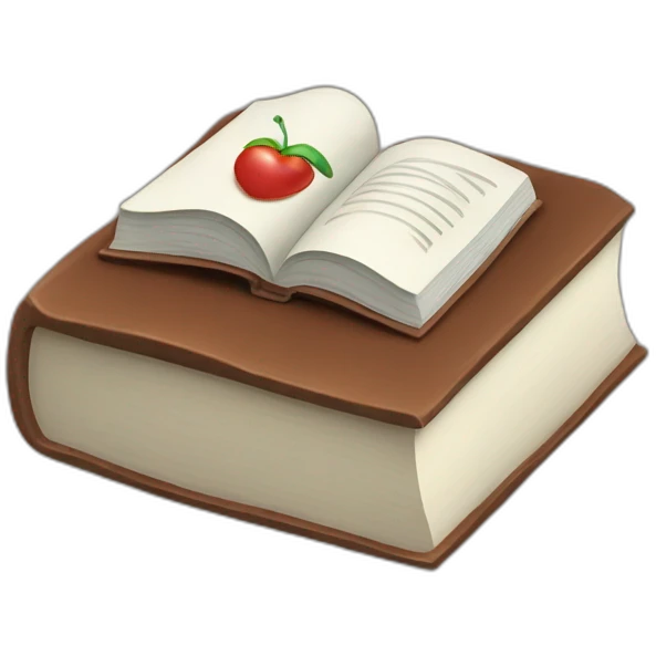 book with zedmaterials written emoji