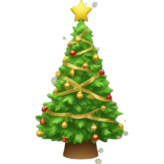 Christmas tree emoji
