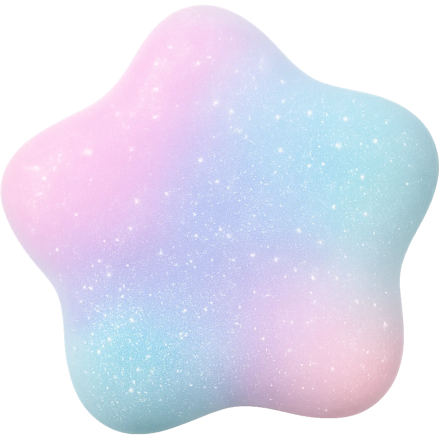 sparkly pastel object,  remove background emoji