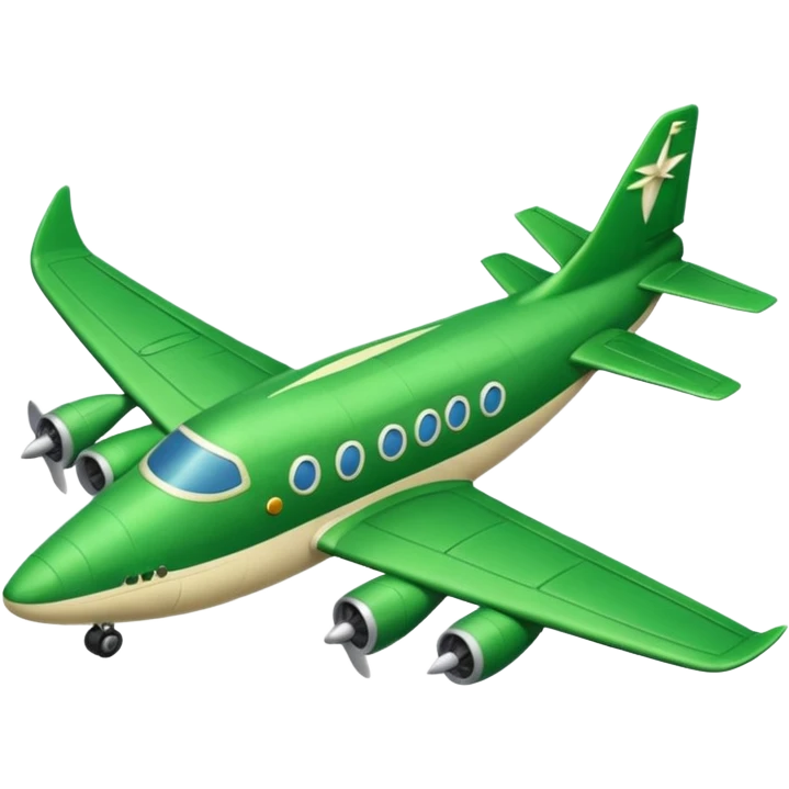 Cocodrilo en forma de avión  emoji