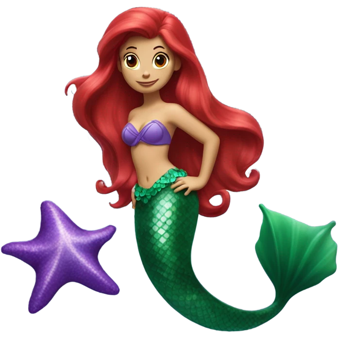 Princess Ariel  emoji