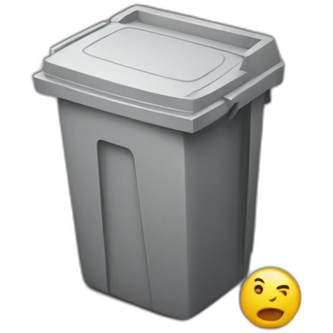 your opinion in a trash emoji