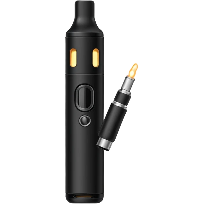 black simple hqd vape emoji