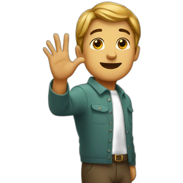 Italian gesture emoji