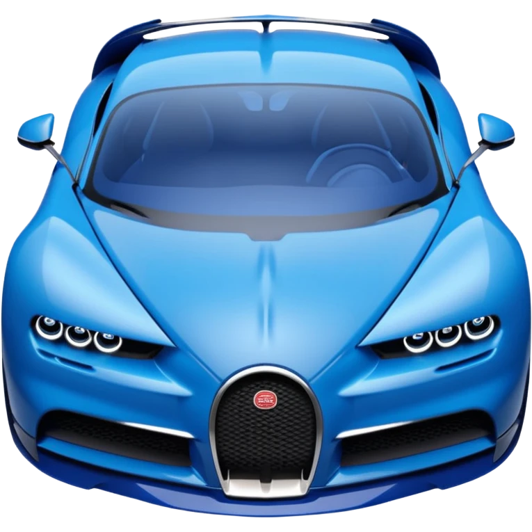 blue bugatti chiron emoji