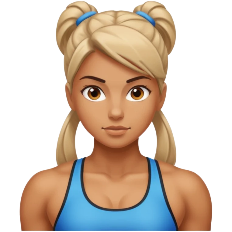 Gym girl emoji