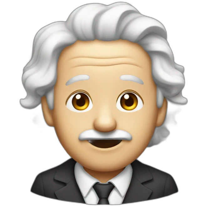 Albert Einstain emoji