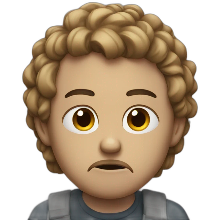 Sad and mad emoji