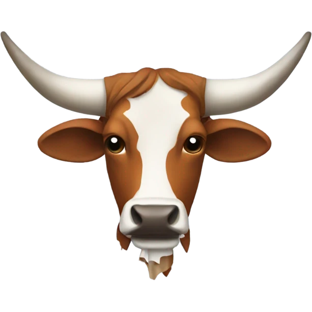 Broken longhorn emoji