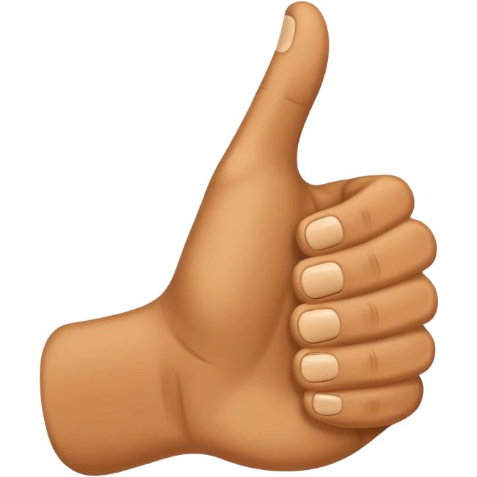 thumbs up hand emoji