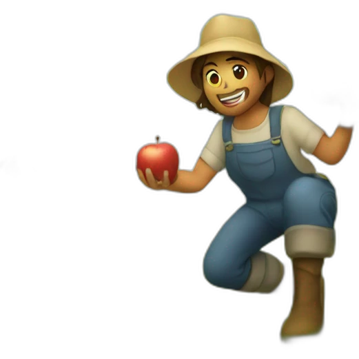 apple-picking emoji