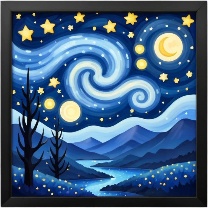 stargazing scenery emoji