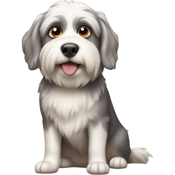 bobtail dog  emoji