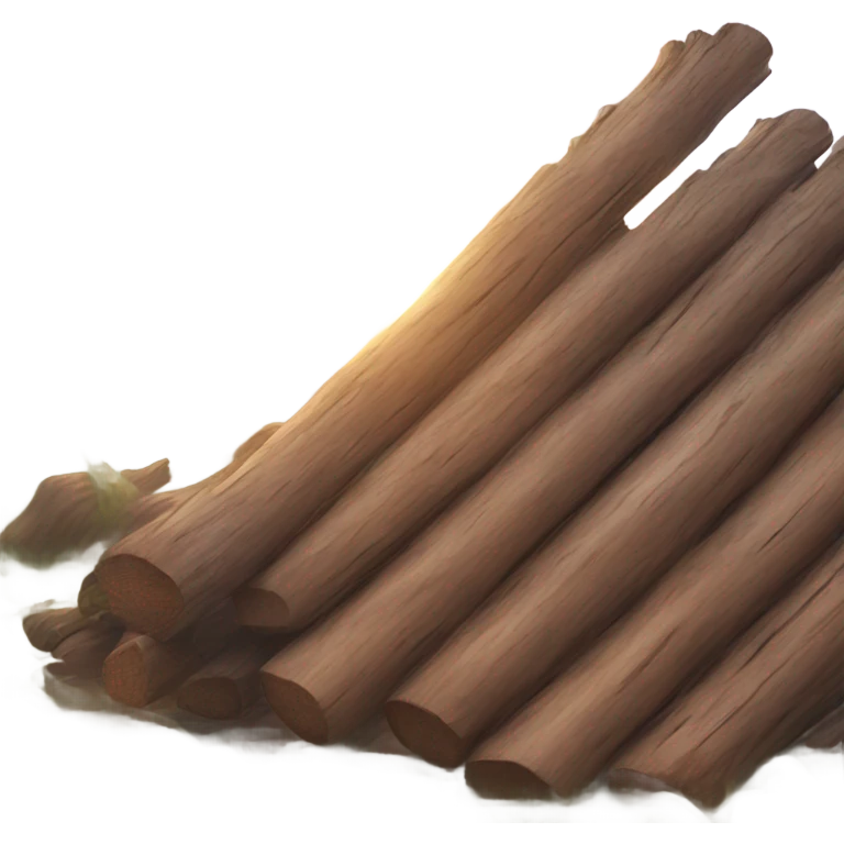 Sunrise with log emoji