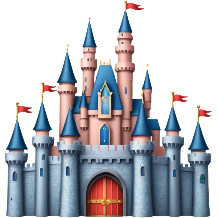 Disney Castle from Film Studios emoji