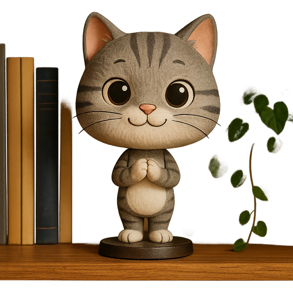 cute cat character emoji